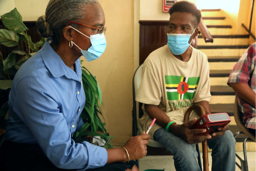 Lucinda Millin Residents Get CARE Packages With Red Cross Radios